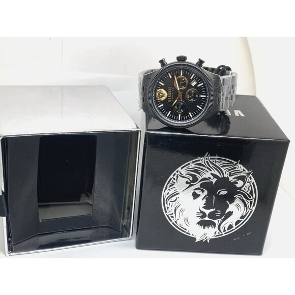 Versus by Versace Men's Watch VSP971221 Chronograph Quartz Black Steel 45mm - Picture 3 of 15